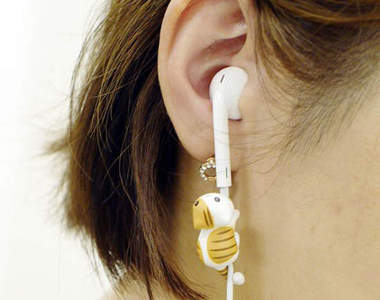 超療癒《貓咪耳機掛飾》你在聽什麼喵～貓貓也要聽～