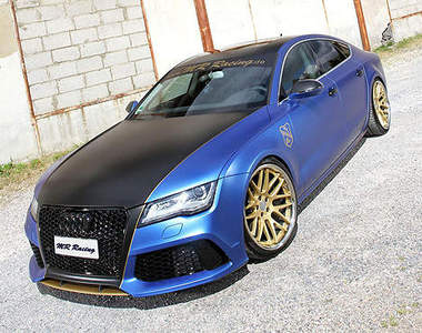 馬力299匹《Audi A7 Sportback》黑金上身超殺氣