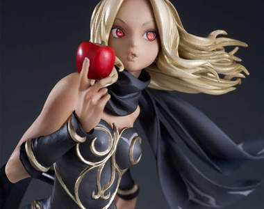 《重力異想世界》女主角模型 吃蘋果或冰淇淋都好俏麗