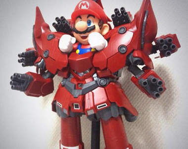 推民惡搞《BB戰士模型》兼具收納功能的超實用模型(誤)