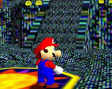 《噩夢級瑪利歐64》有一種不小心看到遊戲世界內部的感覺