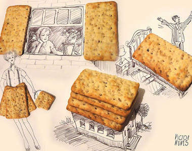 老爺爺的《食物藝術》有時候玩食物也是種藝術