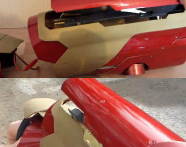 鋼鐵人火箭拳  Patrick Priebe精心改造的飛彈發射器