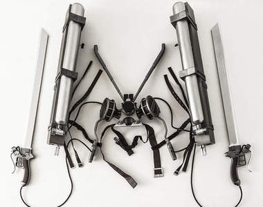 官方等比例《立體機動裝置》開賣 一組定價要10萬日幣…!?