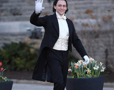 湯姆希德斯頓《Crimson Peak》更多片場照