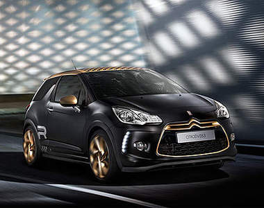 日本限量《雪鐵龍DS3特別版》金光閃閃超高調