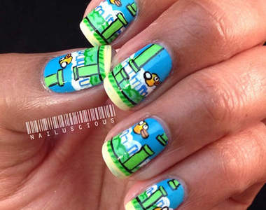 《Flappy Bird》夯到不行 一起來指甲彩繪吧