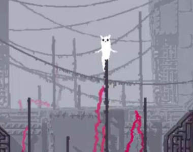 《Rain World》滑溜溜貓型生物生存遊戲