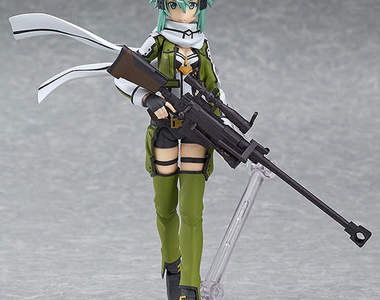 刀劍神域《figma 詩乃》可動模型 威風凜凜的姿態就在你手中