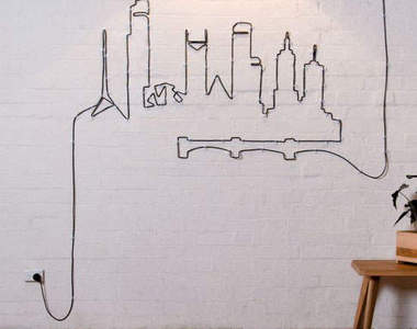 《電線藝術》誰說電線一定要藏起來？