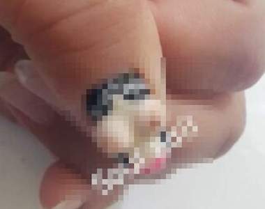 《ㄋㄟㄋㄟ指甲彩繪》小胸部也能波濤洶湧（挺）