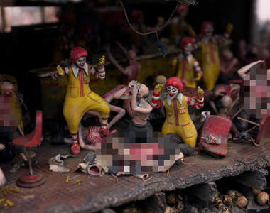 《獵奇麥當勞》麥當勞叔叔變得好恐怖喔ಥ_ಥ