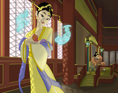 仿迪士尼《失格公主》可是武則天並不是公主啊...