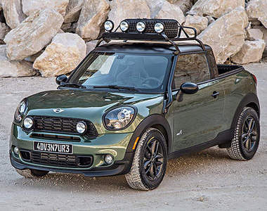 貨卡概念《Mini Paceman Adventure》誰把後座給變不見呢?