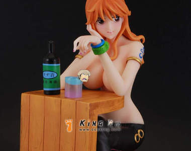 暗黑版航海王模型中槍　日本魔改造KING工房三度被抓包（警笛聲）