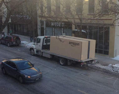 超誇張Amazon紙箱 完全就是亂來嘛www