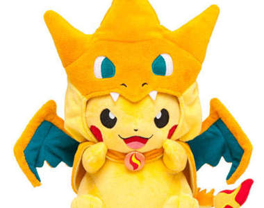 神奇寶貝東京店搬家 披著噴火龍的皮卡丘好萌