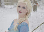 真人版《冰雪奇緣Elsa》這衣服真是美得不像話(❛◡❛✿) 真人版《冰雪奇緣Elsa》這衣服真是美得不像話(❛◡❛✿)