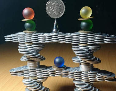 《疊硬幣》神人 哥疊的是人生..不是硬幣..