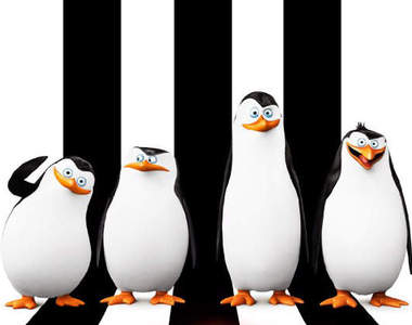 舒壓電影《馬達加斯加爆走企鵝》與章魚的大對決