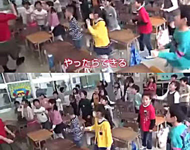 日本小學《超HIGH朝禮》影片　社畜訓練從小開始做起？（誤）