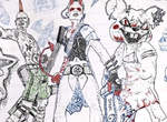 PS4《Drawn to Death》讓你見識一下老美的中二病遊戲 PS4《Drawn to Death》讓你見識一下老美的中二病遊戲