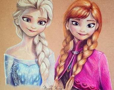 《超真實迪士尼鉛筆素描》你相信這出自17歲少女之手嗎?(驚)