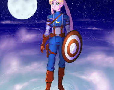 如果《美少女戰士》加入復仇者聯盟會是...？