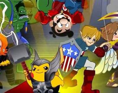 網友自製《復仇者聯盟大亂鬥》不只有超弱的神還有超可愛的神