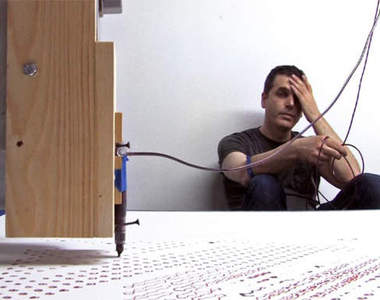 《人血繪畫》用血畫完一幅畫會暈倒吧....(|||ﾟдﾟ)