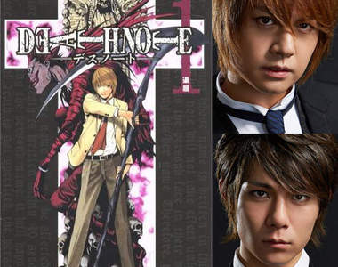 《死亡筆記本舞台劇》演員定裝照 嗯...真不知道怎麼說呢...