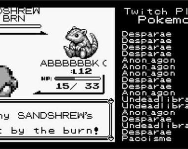 《Twitch Plays Pokemon》幾萬人用聊天室玩神奇寶貝...何時才能破關？