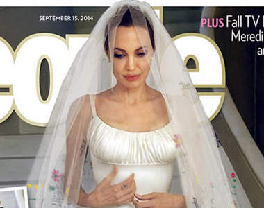 《裘莉婚紗照》史密斯夫婦終於結婚啦~(* ̄▽ ̄)/★