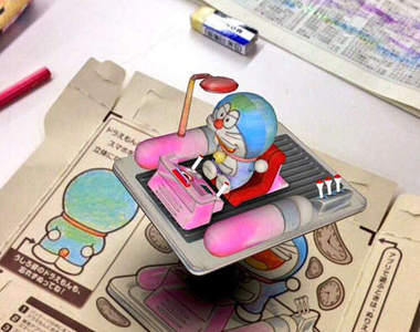 Pocky紙盒浮出《3D哆啦A夢》任誰都能超簡單完成♪