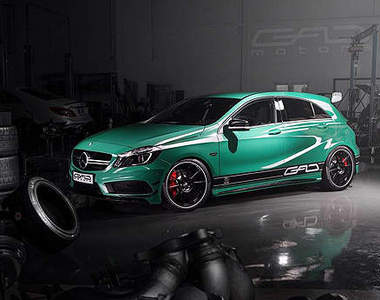 GAD Motors改造《賓士A45 AMG》馬力上看430匹