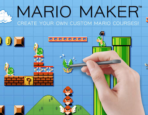 Wii U Mario Maker 根本官方版孔明瑪利歐生產器www