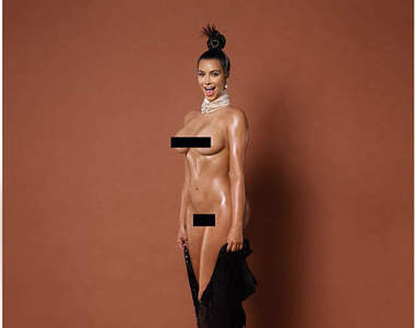 《金卡戴珊全裸封面》加碼肉肉封面大放送