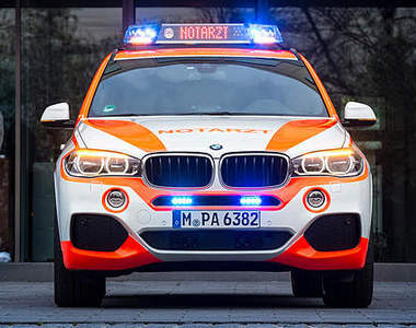 帥氣救援《BMW X5》領軍現身德國行動救護展