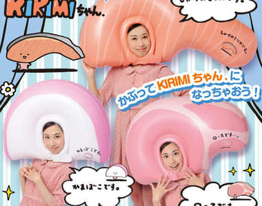 《KIRIMIちゃん.頭套》讓你瞬間變身三麗鷗人氣角色ww