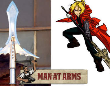 真實打造鋼鍊愛德華的長槍 嗯?不是鍊出來的嗎?