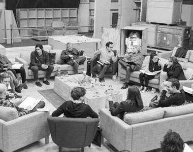 《星際大戰7》啟動 演員讀稿首張照片