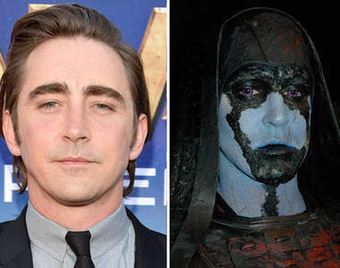 《星際異攻隊》羅南上妝圖 帥哥是怎麼變成外星人的？