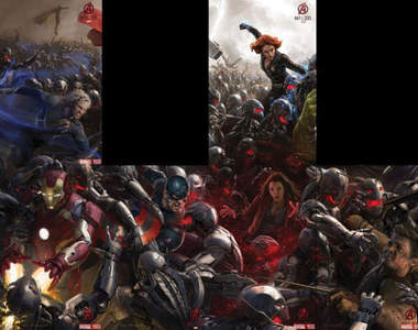  《復仇者聯盟2》完整海報揭曉 新成員幻視首次登場