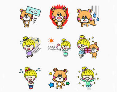 好康報報《LINE貼圖Pop’n Noa限時免費下載》還沒載的趕快