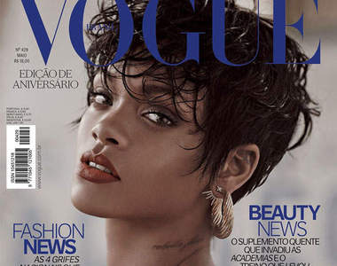 完全不輸麻豆《性感蕾哈娜》濕身秀登巴西Vogue