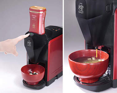 《沖泡味噌機》日本人好濃烈的味噌愛