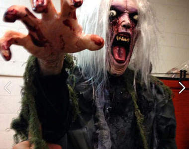 萬聖節驚嚇椅　超恐怖我的毛被嚇到掉滿地