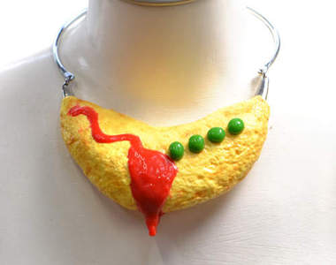 《食物模型項鍊再進化》走到哪 吃到哪 胖到哪（^ω^）