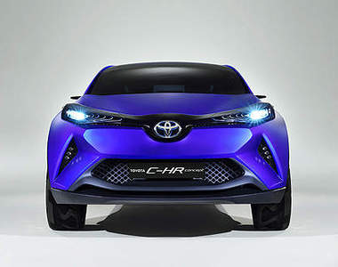 跨界新概念《Toyota C-HR Concept》巴黎車展現身