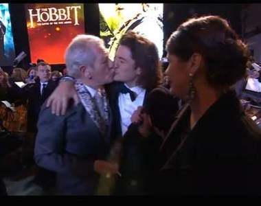 《哈比人：五軍之戰》倫敦首映 記者又拍到了神奇的畫面